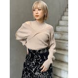 カシュクールドッキングニット | MURUA | 詳細画像10