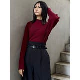 カシュクールドッキングニット | MURUA | 詳細画像14