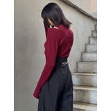 カシュクールドッキングニット | MURUA | 詳細画像15