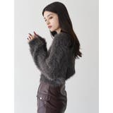 バイカラーMIXシャギーニット | MURUA | 詳細画像12 