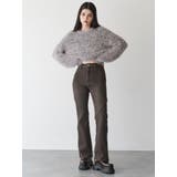 バイカラーMIXシャギーニット | MURUA | 詳細画像19 