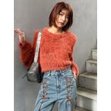 バイカラーMIXシャギーニット | MURUA | 詳細画像3 