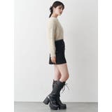 バイカラーMIXシャギーニット | MURUA | 詳細画像32 