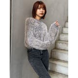 バイカラーMIXシャギーニット | MURUA | 詳細画像42 