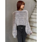 バイカラーMIXシャギーニット | MURUA | 詳細画像43 