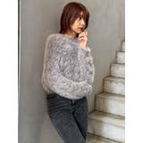 バイカラーMIXシャギーニット | MURUA | 詳細画像44 