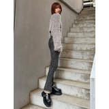 バイカラーMIXシャギーニット | MURUA | 詳細画像47 