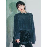 グレー | バイカラーMIXシャギーニット | MURUA