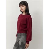 ボリュームスリーブニット | MURUA | 詳細画像15