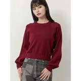 ボルドー | ボリュームスリーブニット | MURUA