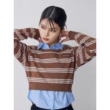 シャツレイヤードマルチウェイニット | MURUA | 詳細画像18 