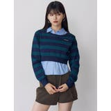 シャツレイヤードマルチウェイニット | MURUA | 詳細画像2 