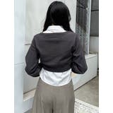 シャツレイヤードマルチウェイニット | MURUA | 詳細画像26 