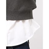 シャツレイヤードマルチウェイニット | MURUA | 詳細画像49 