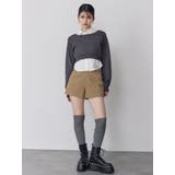 シャツレイヤードマルチウェイニット | MURUA | 詳細画像6 