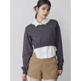 グレー | シャツレイヤードマルチウェイニット | MURUA