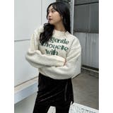 フレーズカラーロゴニット | MURUA | 詳細画像30