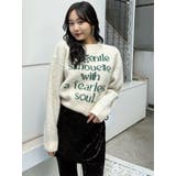 フレーズカラーロゴニット | MURUA | 詳細画像31
