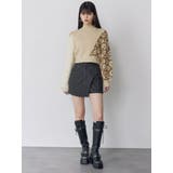 アシメフクレジャガードニット | MURUA | 詳細画像17 