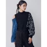 アシメフクレジャガードニット | MURUA | 詳細画像4 