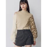 アイボリー | アシメフクレジャガードニット | MURUA