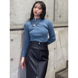 チャイナタイトリブニット | MURUA | 詳細画像31 