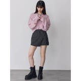 ラウンドロゴシャギーニット | MURUA | 詳細画像27 