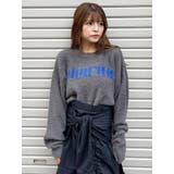 ラウンドロゴシャギーニット | MURUA | 詳細画像34 
