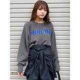 ラウンドロゴシャギーニット | MURUA | 詳細画像35 