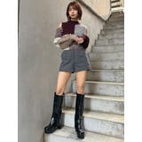 マテリアルMIXショルダーオープンニット | MURUA | 詳細画像41