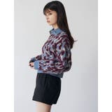 マルチヤーンハーフジップニット | MURUA | 詳細画像16