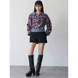 マルチヤーンハーフジップニット | MURUA | 詳細画像17