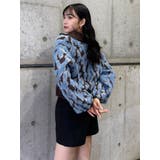 マルチヤーンハーフジップニット | MURUA | 詳細画像27