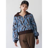 マルチヤーンハーフジップニット | MURUA | 詳細画像3