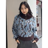 マルチヤーンハーフジップニット | MURUA | 詳細画像40