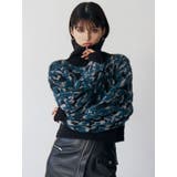 マルチヤーンハーフジップニット | MURUA | 詳細画像5