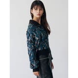 マルチヤーンハーフジップニット | MURUA | 詳細画像6