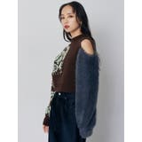 ショルダーフラワーシャギーニット | MURUA | 詳細画像16 