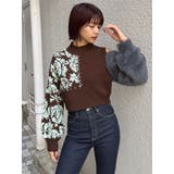 ショルダーフラワーシャギーニット | MURUA | 詳細画像24 