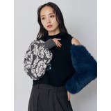 ショルダーフラワーシャギーニット | MURUA | 詳細画像5 