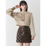 ショルダーフラワーシャギーニット | MURUA | 詳細画像6 