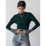 フレアスリーブアクセントニット | MURUA | 詳細画像15 