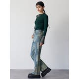 フレアスリーブアクセントニット | MURUA | 詳細画像20 