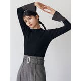 フレアスリーブアクセントニット | MURUA | 詳細画像8 