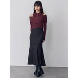 カシュクールハーフジップトップス | MURUA | 詳細画像15 