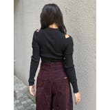 カシュクールハーフジップトップス | MURUA | 詳細画像24 