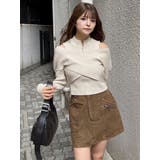 カシュクールハーフジップトップス | MURUA | 詳細画像31 