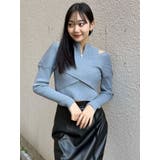 カシュクールハーフジップトップス | MURUA | 詳細画像36 