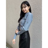 カシュクールハーフジップトップス | MURUA | 詳細画像37 