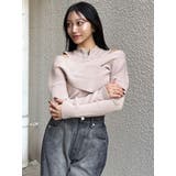 カシュクールハーフジップトップス | MURUA | 詳細画像40 